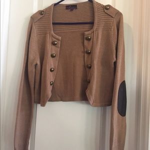 Cropped cardigan